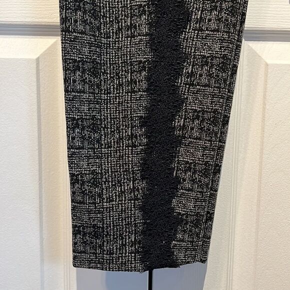 Frank Lyman Black, Grey ,Silver Straight Leg Pants Size 22 NWT - Picture 13 of 14